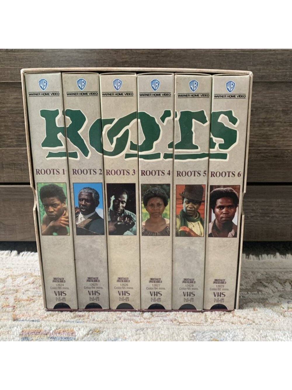 Roots (VHS, 2001, 6-Tape Set, Six Tape Boxed Set)